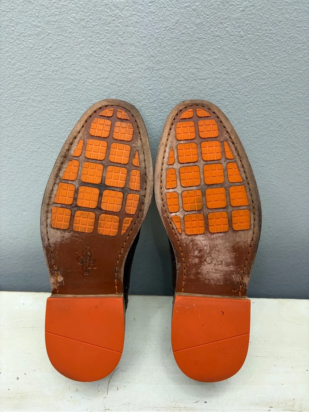 Cole Haan Brown Leather Colton Wingtip Oxford Shoes Size 10